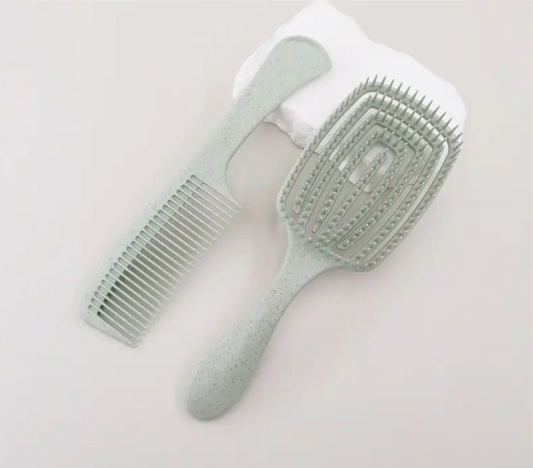 Detangling Brush + Comb Set