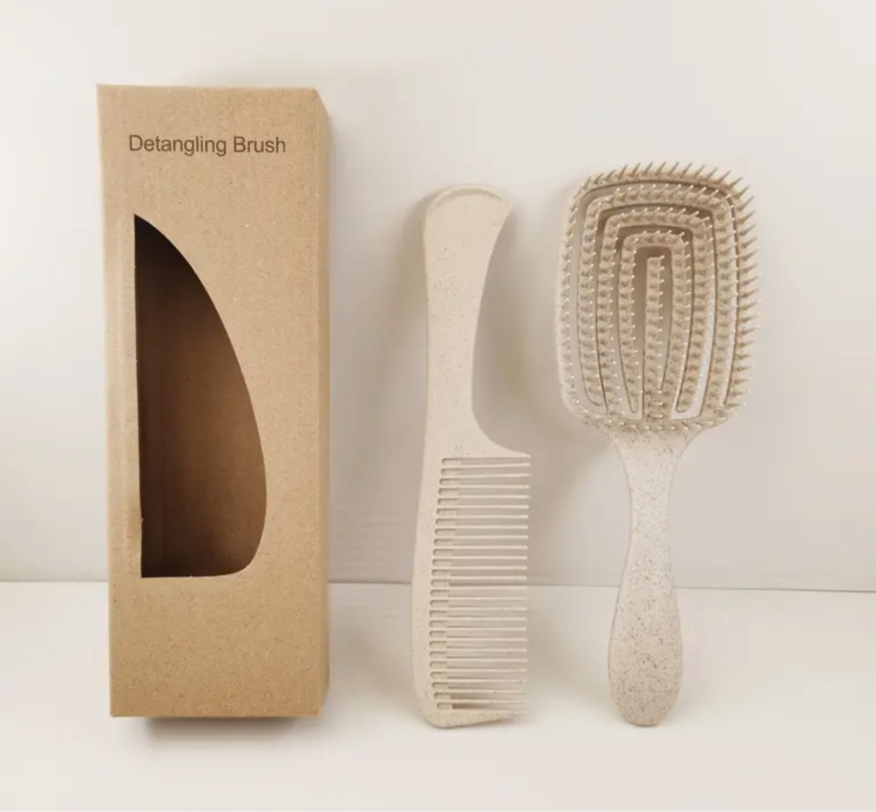 Detangling Brush + Comb Set