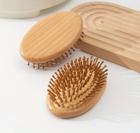 2 Wooden Scalp Massager