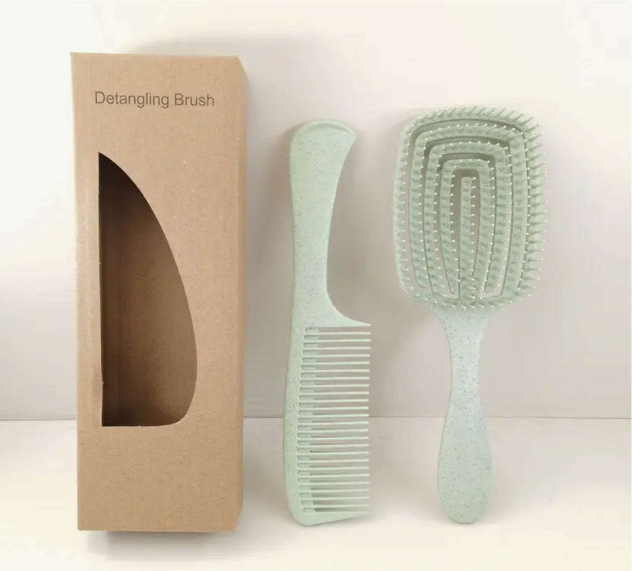 Detangling Brush + Comb Set