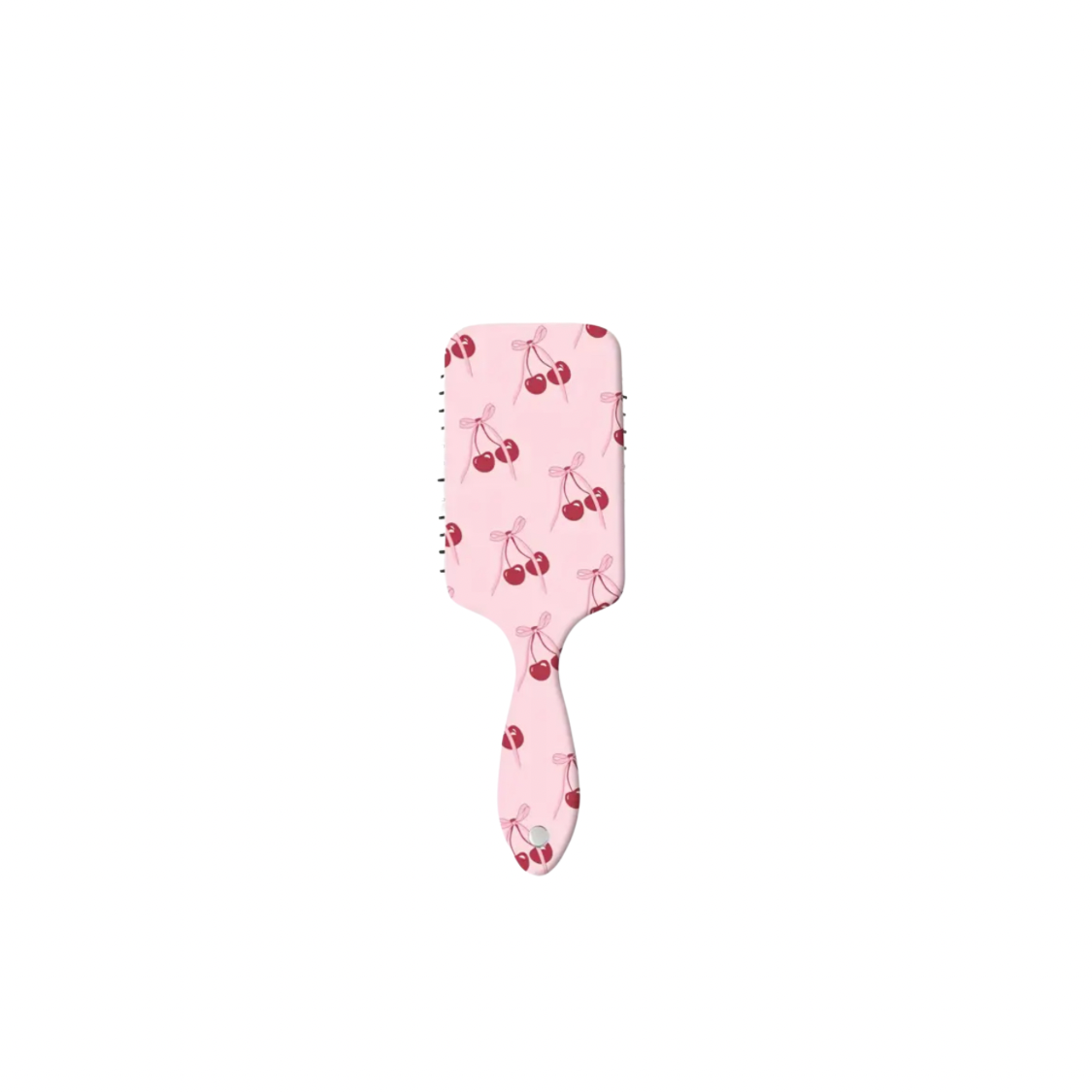 Cherry + Bow Hair Brushes